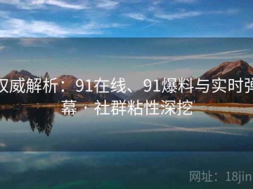 权威解析：91在线、91爆料与实时弹幕 · 社群粘性深挖