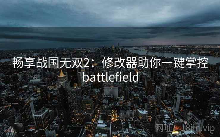 畅享战国无双2：修改器助你一键掌控battlefield